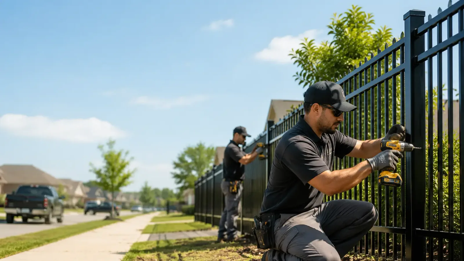 Metal Fence Installation in Uniontown, KY